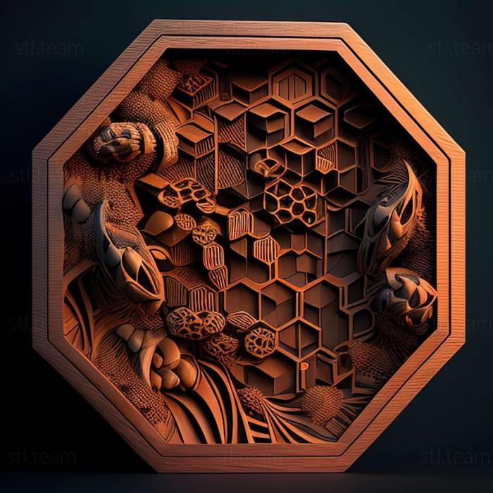 3D model The Hex game (STL)